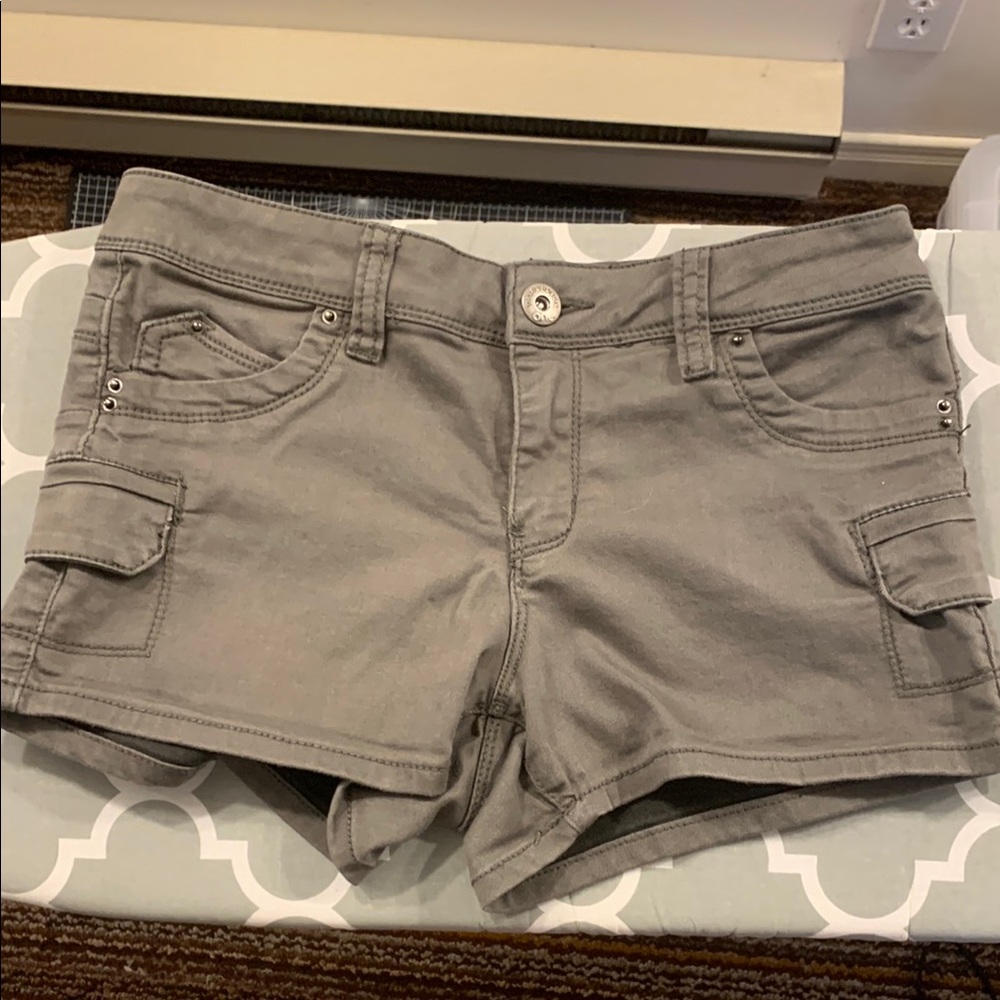 Faded Green Women's Cargo Shorts